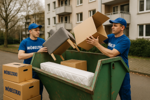 Professionelle Entsorgung vom Möbeltaxi in Köln