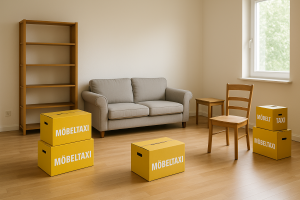 Mini Umzüge buchen bei einem professionellen Partner