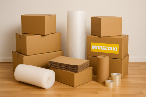 Umzugs- und Verpackungsmaterial für Ihren Umzug in Köln
